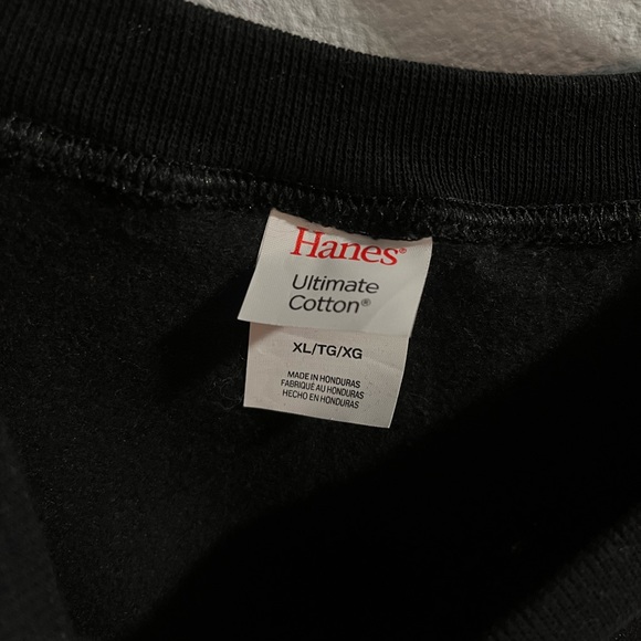 HWLF | Black Crewneck with Yellow Heart Graphic NWOT Size XL - Picture 4 of 4